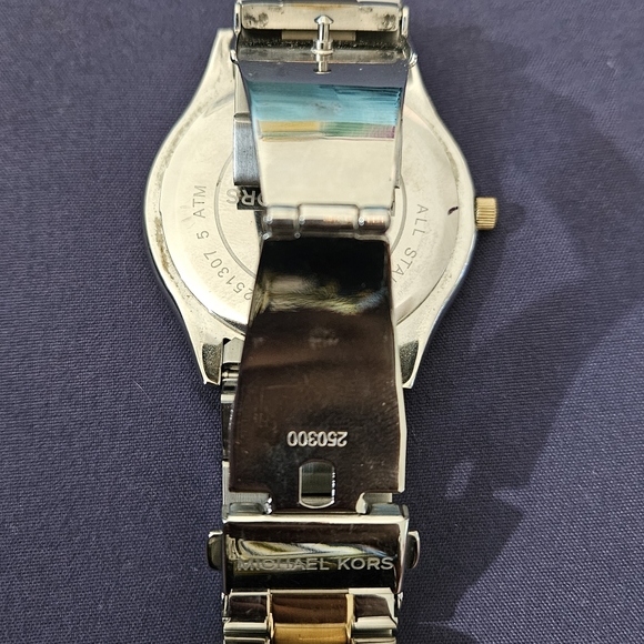Michael Kors Gold and Silver Watch main image 5